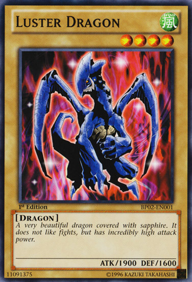 Luster Dragon [BP02-EN001] Mosaic Rare | Odin's Place