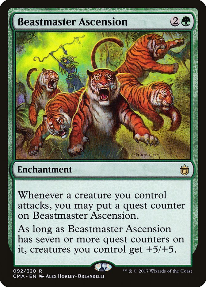Beastmaster Ascension (92) [Commander Anthology] | Odin's Place