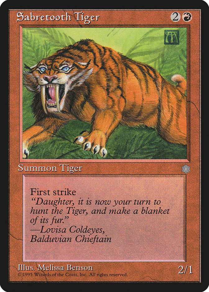 Sabretooth Tiger (215) [Ice Age] | Odin's Place