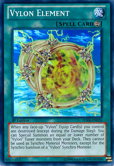 Vylon Element [HA06-EN026] Super Rare | Odin's Place