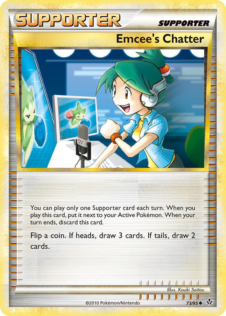 Emcee's Chatter (73/95) [HeartGold & SoulSilver: Unleashed] | Odin's Place