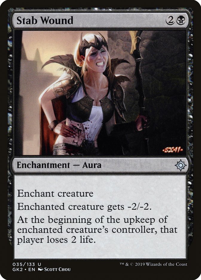 Stab Wound (35) [Ravnica Allegiance Guild Kit] | Odin's Place