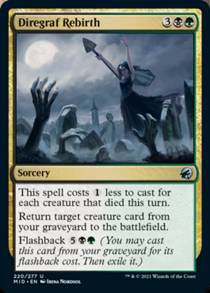 Diregraf Rebirth [Innistrad: Midnight Hunt] | Odin's Place