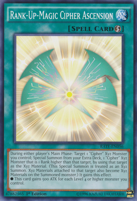 Rank-Up-Magic Cipher Ascension [RATE-EN056] Common | Odin's Place