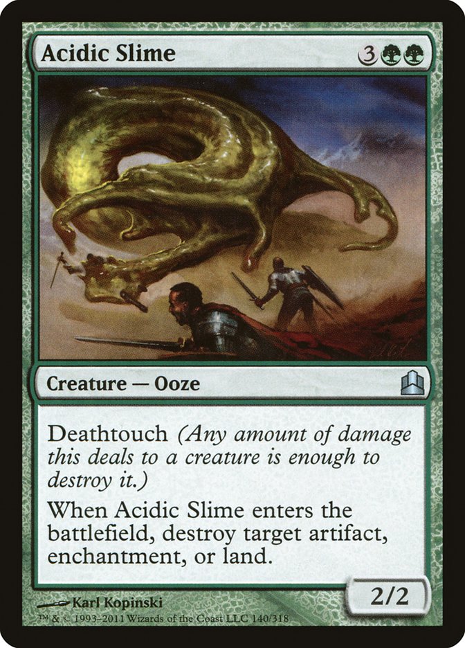 Acidic Slime (140) [Commander 2011] | Odin's Place