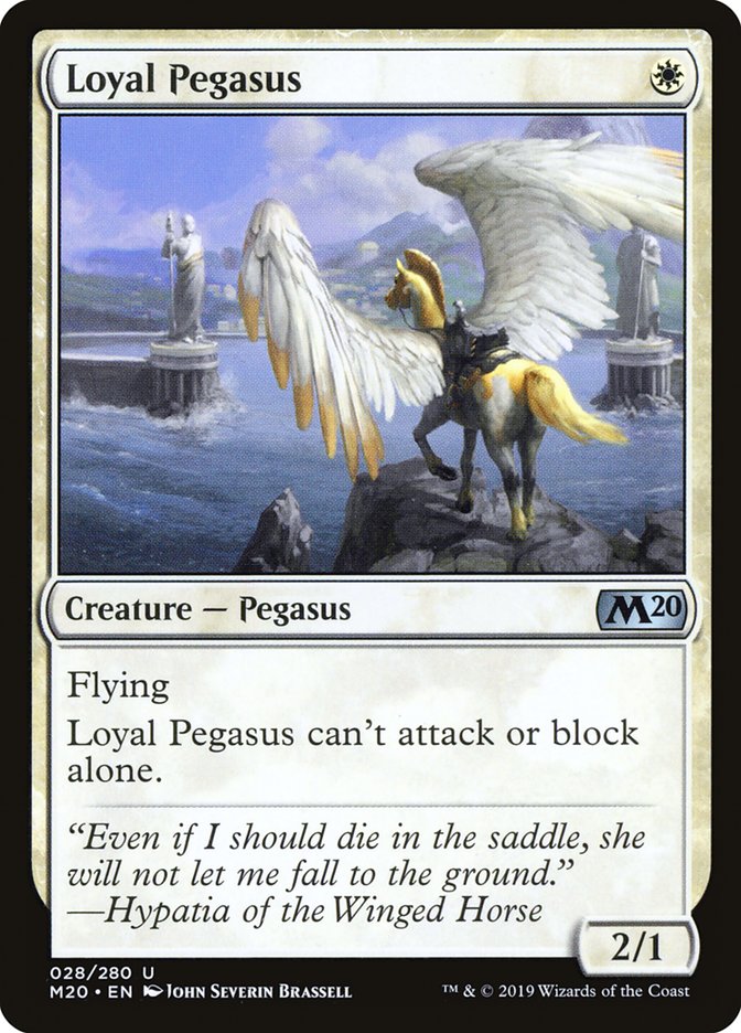 Loyal Pegasus [Core Set 2020] | Odin's Place