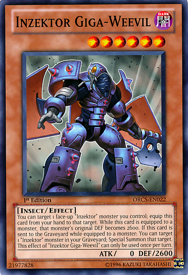 Inzektor Giga-Weevil [ORCS-EN022] Common | Odin's Place