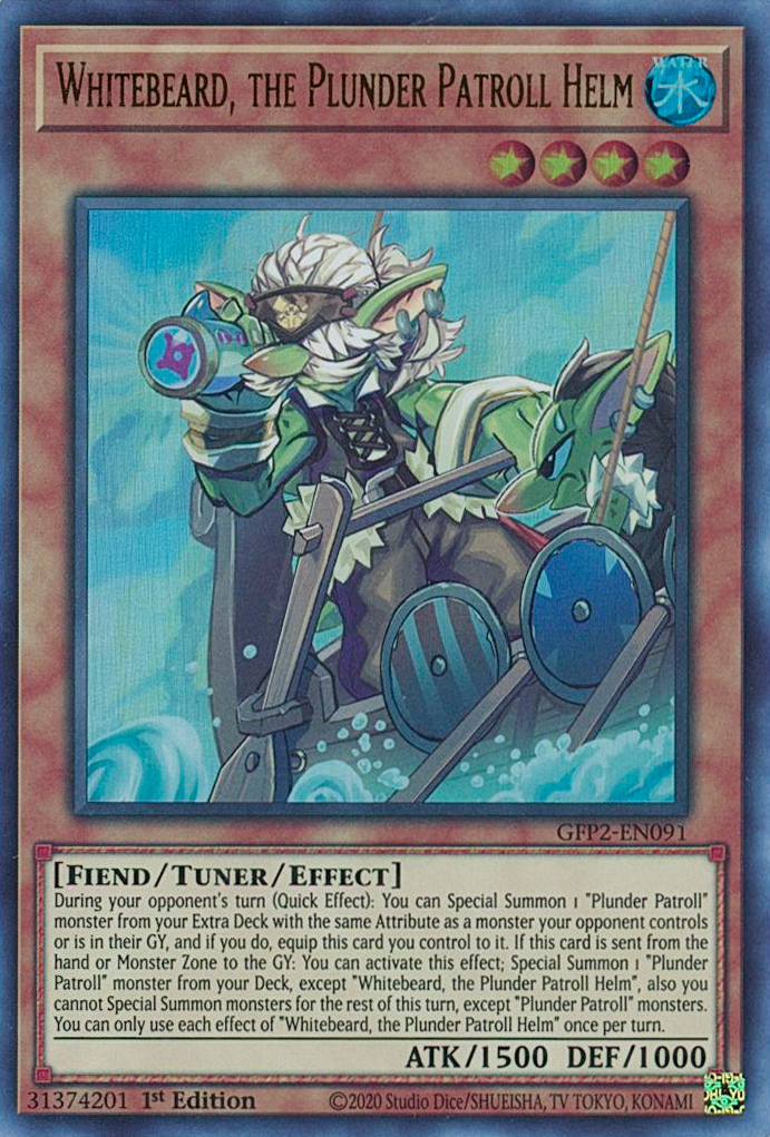 Whitebeard, the Plunder Patroll Helm [GFP2-EN091] Ultra Rare | Odin's Place