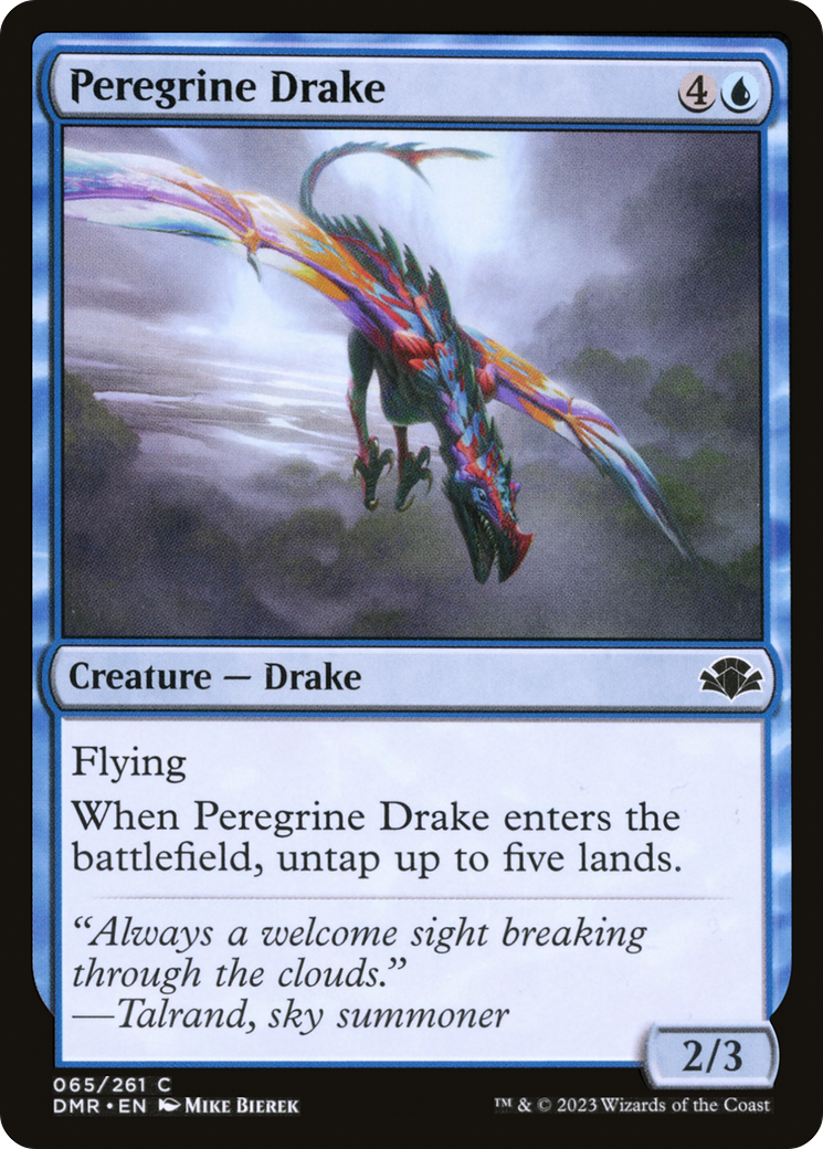 Peregrine Drake [Dominaria Remastered] | Odin's Place