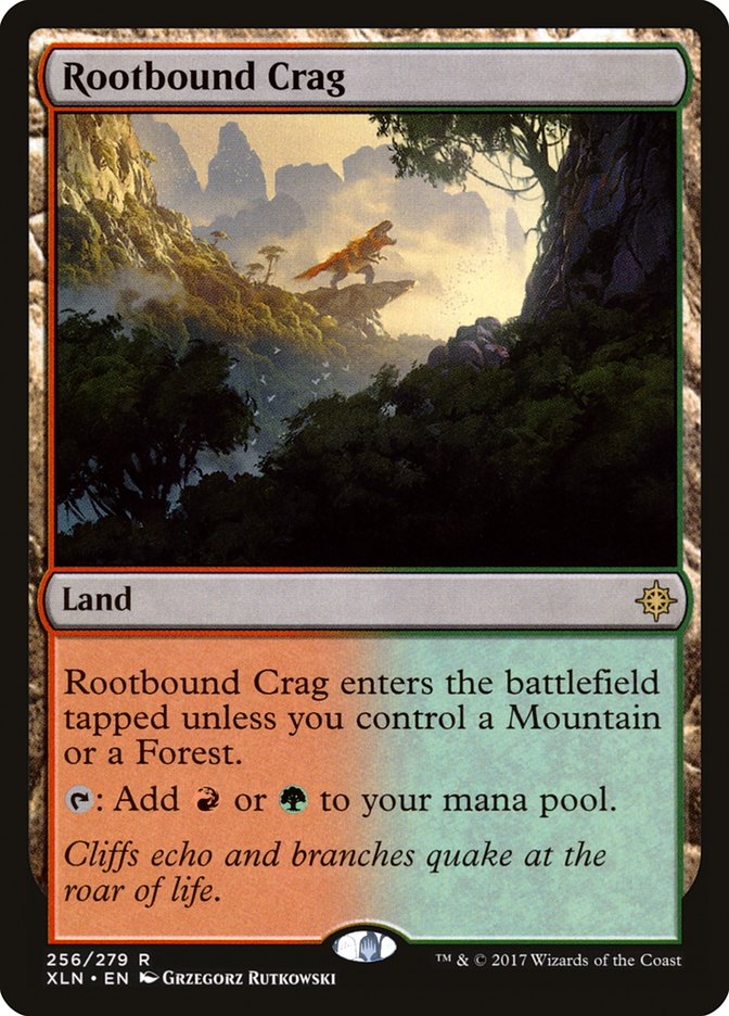 Rootbound Crag (256) [Ixalan] | Odin's Place