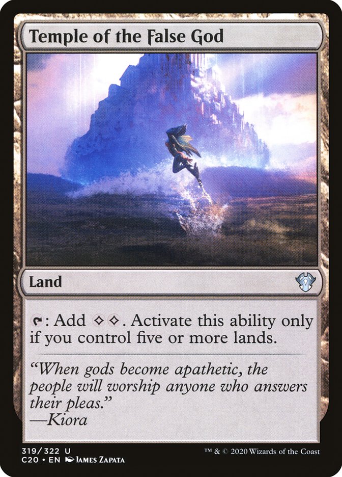 Temple of the False God [Commander 2020] | Odin's Place