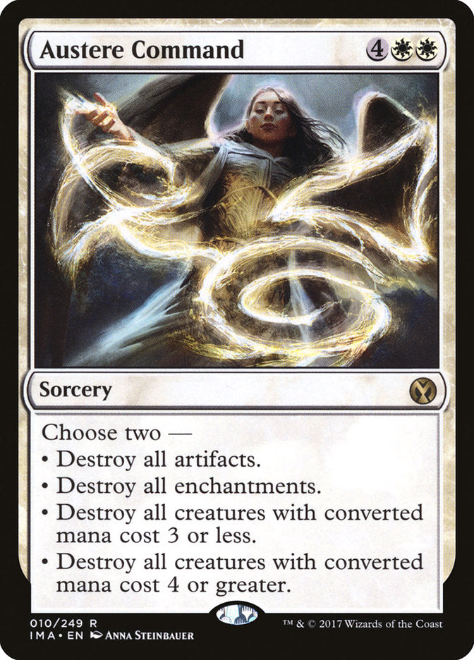 Austere Command (10) [Iconic Masters] | Odin's Place