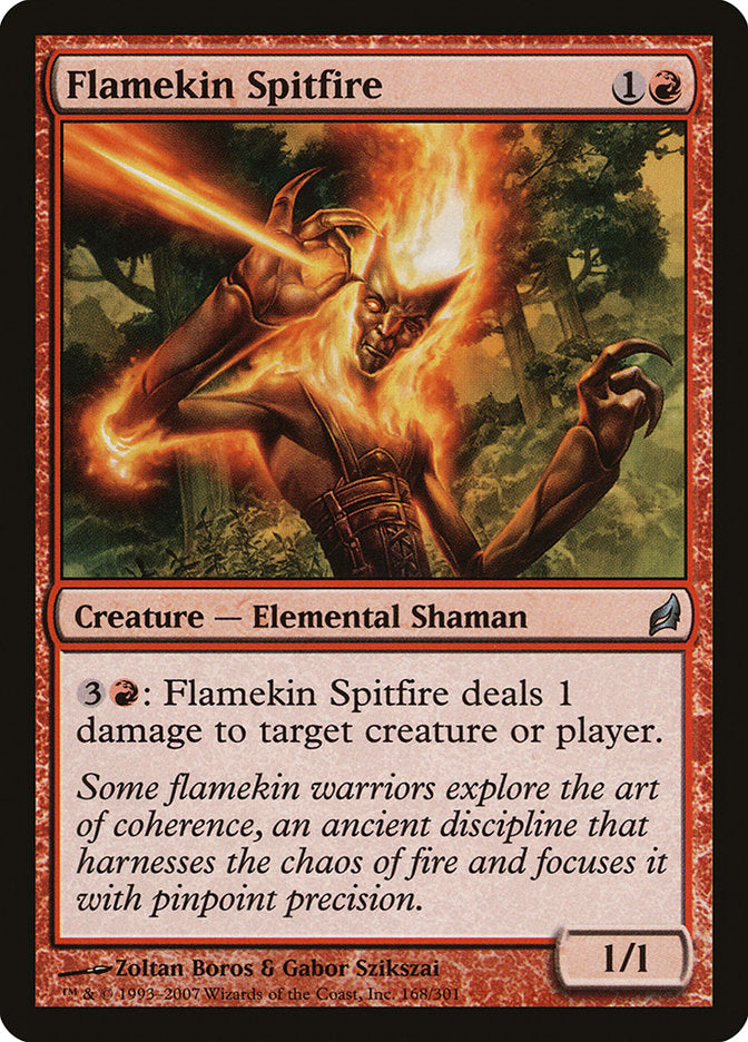 Flamekin Spitfire (168) [Lorwyn] | Odin's Place