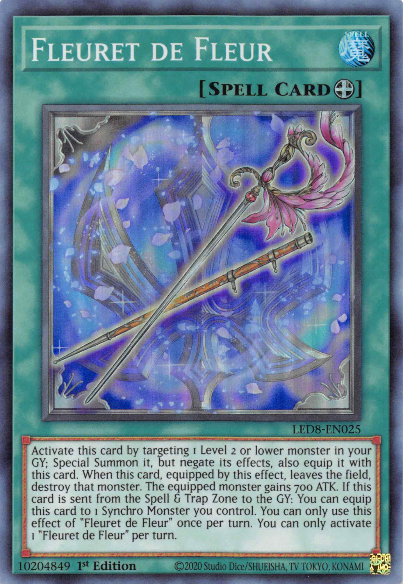 Fleuret de Fleur [LED8-EN025] Super Rare | Odin's Place