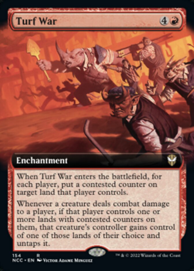 Turf War (Extended Art) [Streets of New Capenna Commander] | Odin's Place