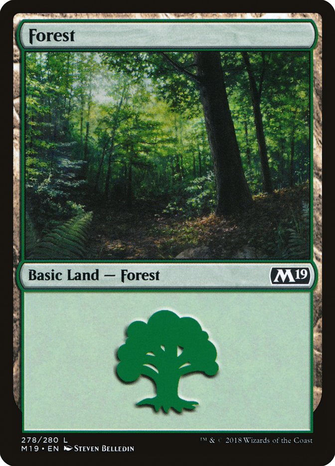 Forest (278) [Core Set 2019] | Odin's Place