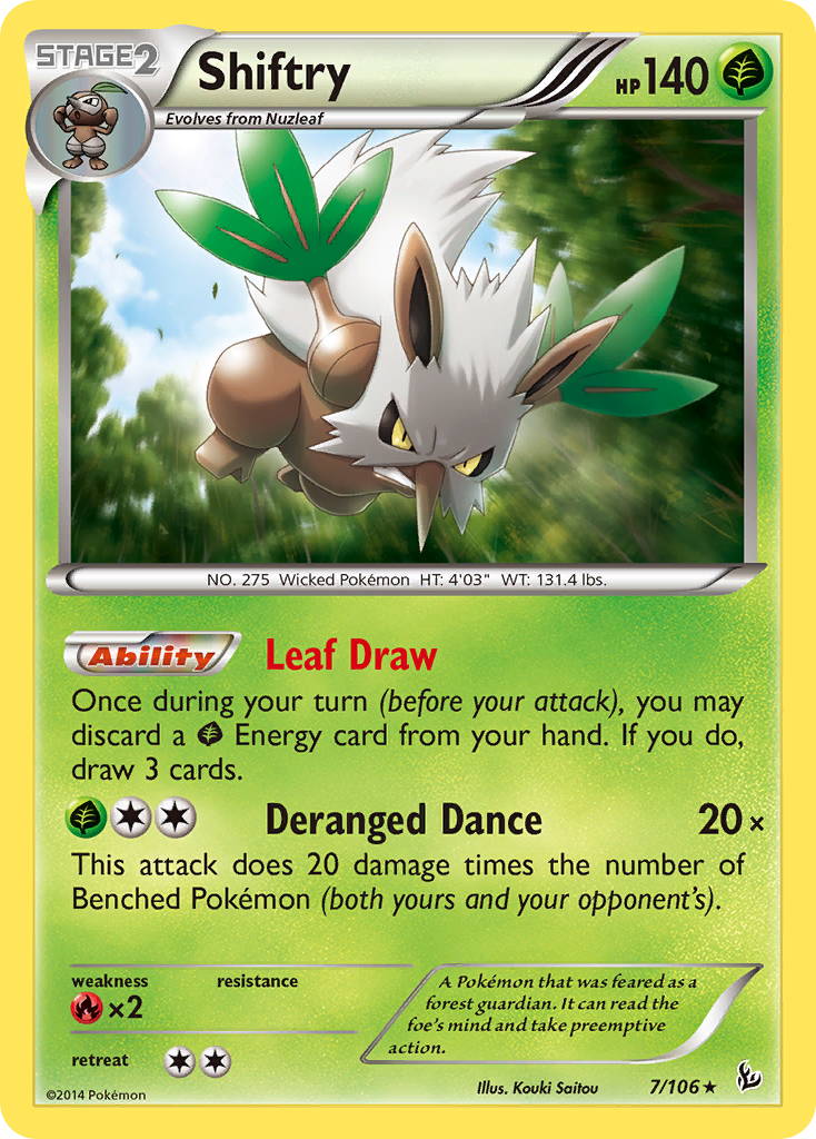 Shiftry (7/106) [XY: Flashfire] | Odin's Place