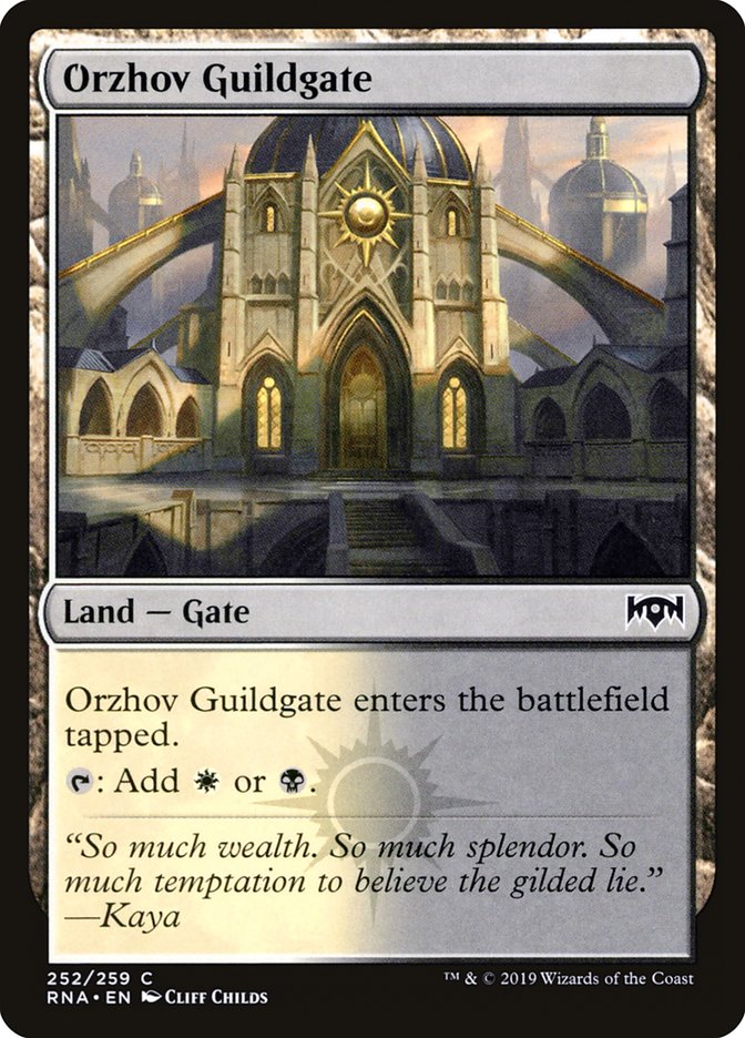 Orzhov Guildgate (252/259) [Ravnica Allegiance] | Odin's Place