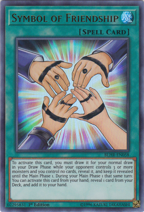 Symbol of Friendship [BLHR-EN058] Ultra Rare | Odin's Place