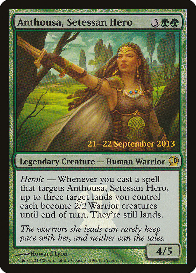 Anthousa, Setessan Hero (149) [Theros Prerelease Promos] | Odin's Place