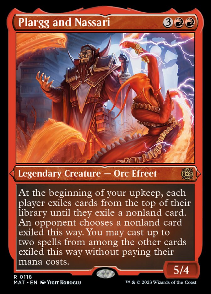 Plargg and Nassari (Foil Etched) [March of the Machine: The Aftermath] | Odin's Place