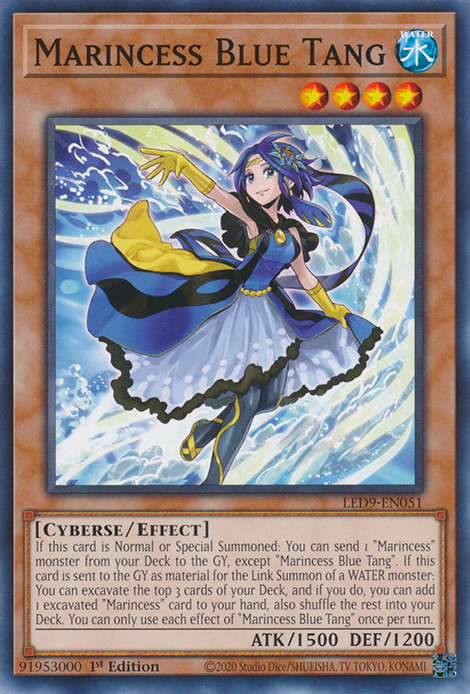 Marincess Blue Tang [LED9-EN051] Common | Odin's Place
