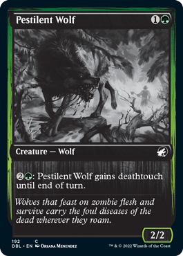 Pestilent Wolf [Innistrad: Double Feature] | Odin's Place