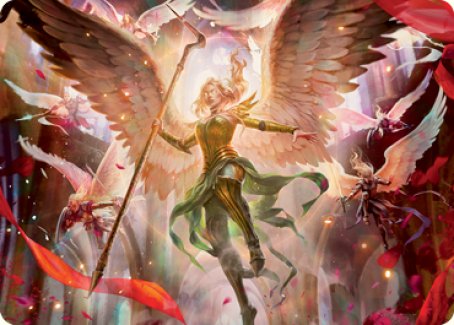 Sigarda's Summons Art Card [Innistrad: Crimson Vow Art Series] | Odin's Place