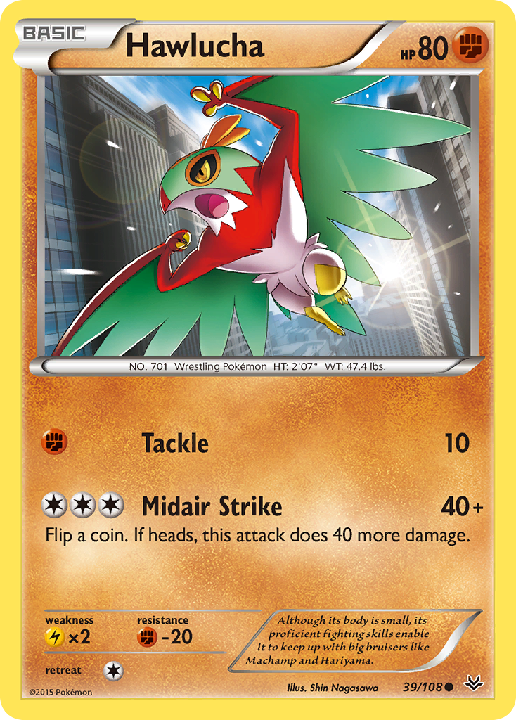 Hawlucha (39/108) [XY: Roaring Skies] | Odin's Place
