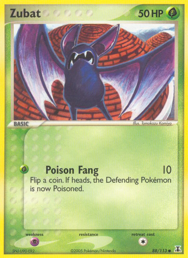 Zubat (88/113) [EX: Delta Species] | Odin's Place