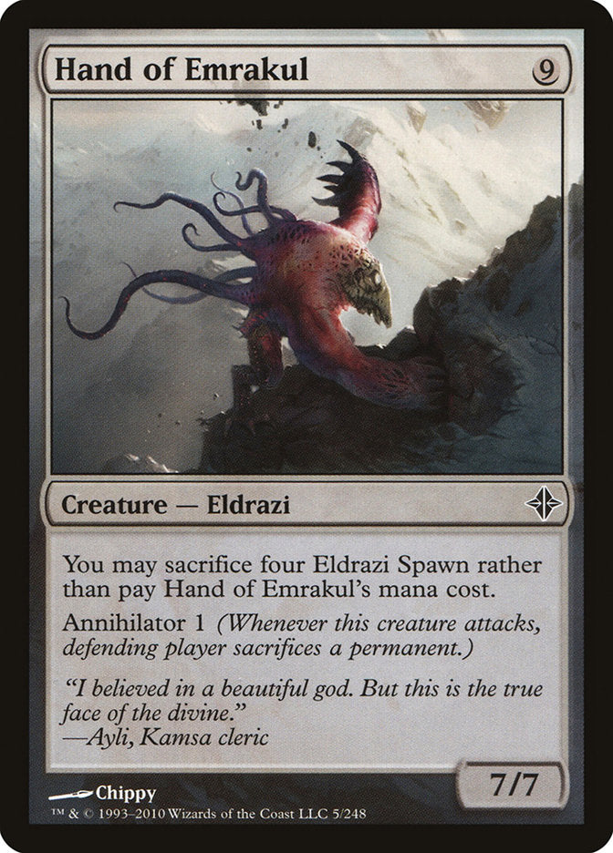 Hand of Emrakul (5) [Rise of the Eldrazi] | Odin's Place