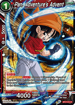 Pan, Adventure's Advent (BT17-011) [Ultimate Squad] | Odin's Place