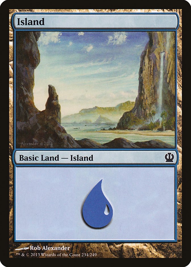 Island (234) [Theros] | Odin's Place