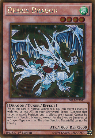 Debris Dragon [PGL2-EN031] Gold Rare | Odin's Place