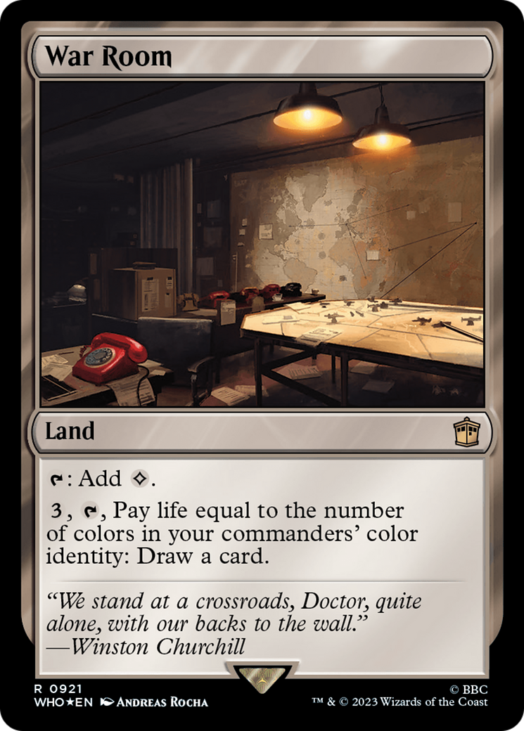 War Room (Surge Foil) [Doctor Who] | Odin's Place
