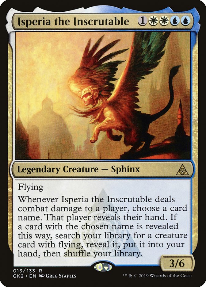 Isperia the Inscrutable (13) [Ravnica Allegiance Guild Kit] | Odin's Place