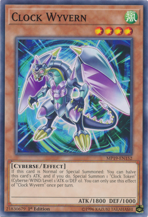 Clock Wyvern [MP19-EN152] Common | Odin's Place