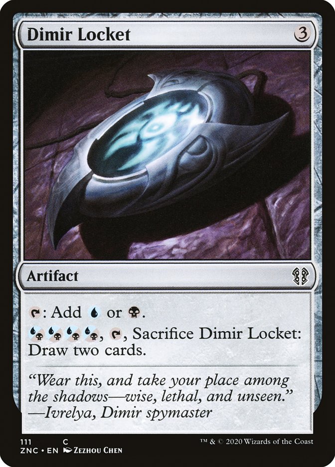 Dimir Locket [Zendikar Rising Commander] | Odin's Place