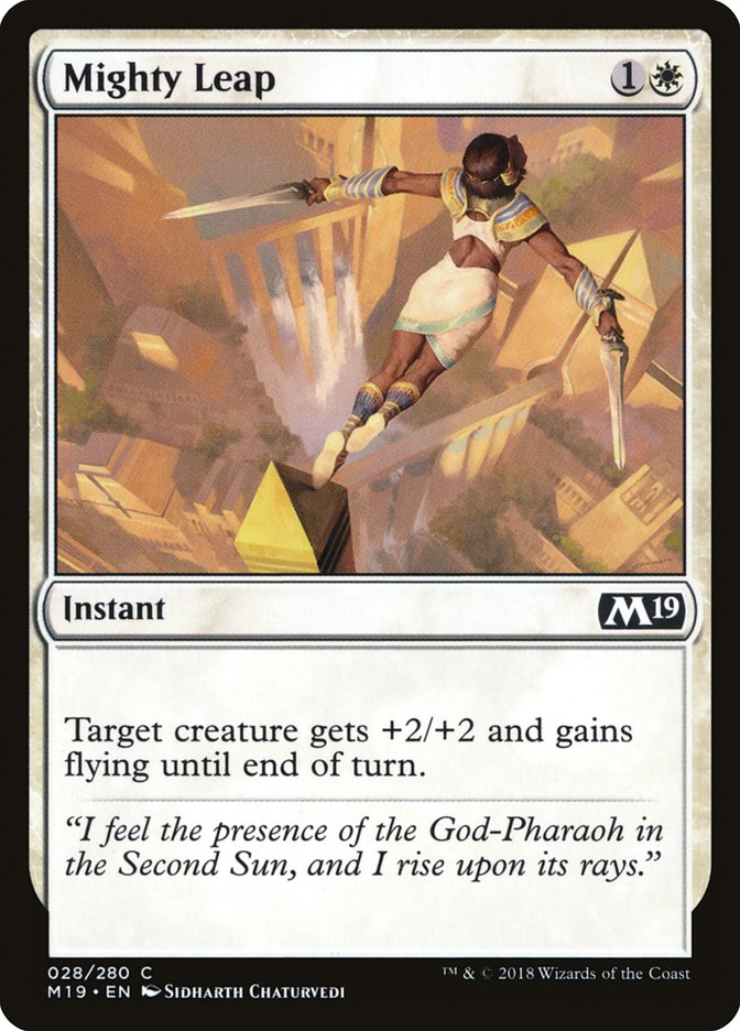 Mighty Leap (28) [Core Set 2019] | Odin's Place