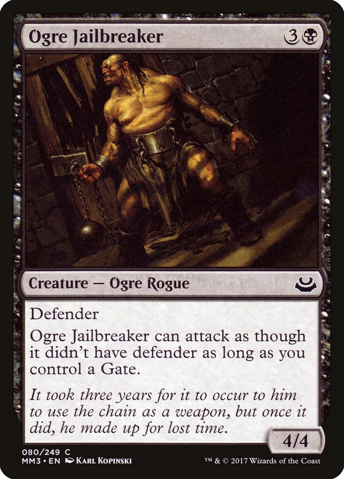 Ogre Jailbreaker (80) [Modern Masters 2017] | Odin's Place