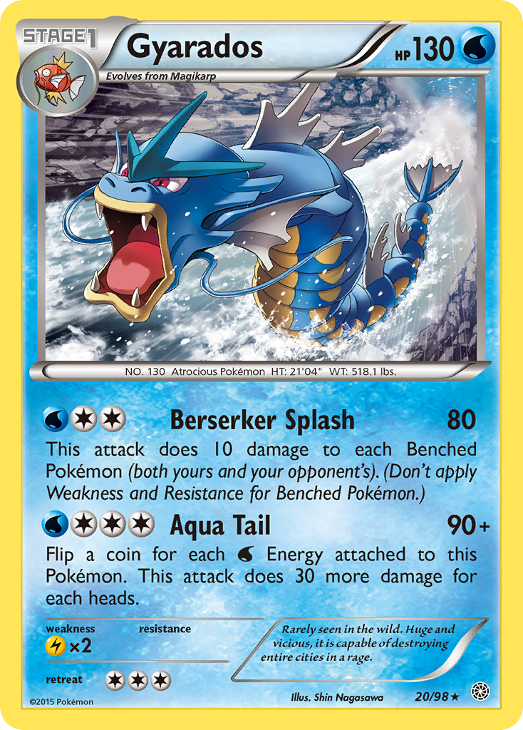 Gyarados (20/98) [XY: Ancient Origins] | Odin's Place