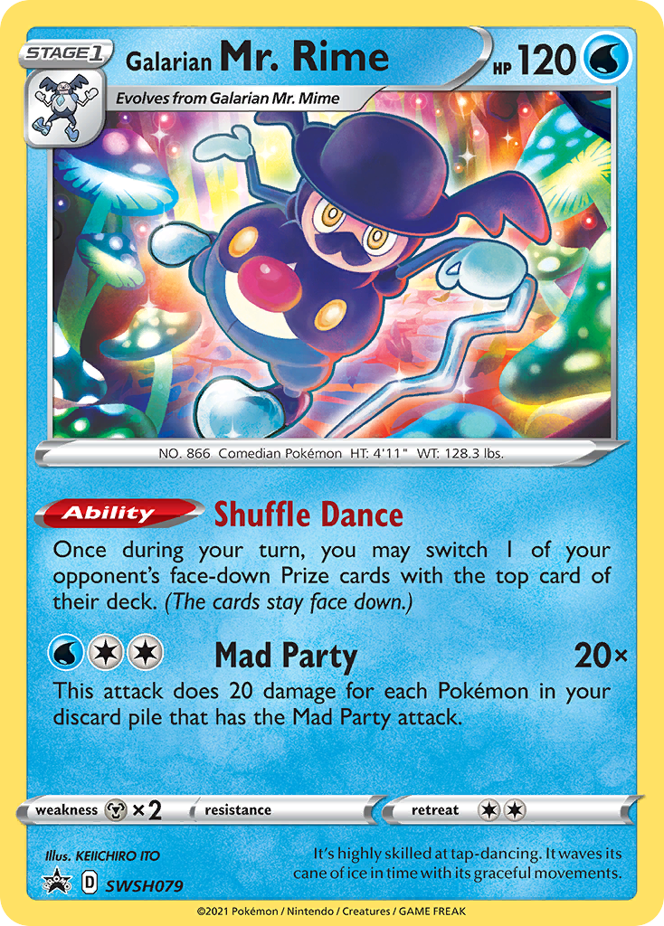 Galarian Mr. Rime (SWSH079) [Sword & Shield: Black Star Promos] | Odin's Place