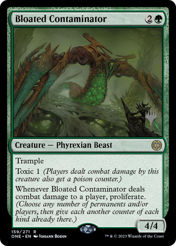 Bloated Contaminator (Promo Pack) [Phyrexia: All Will Be One Promos] | Odin's Place