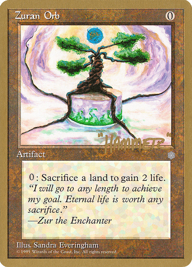 Zuran Orb (Shawn "Hammer" Regnier) [Pro Tour Collector Set] | Odin's Place