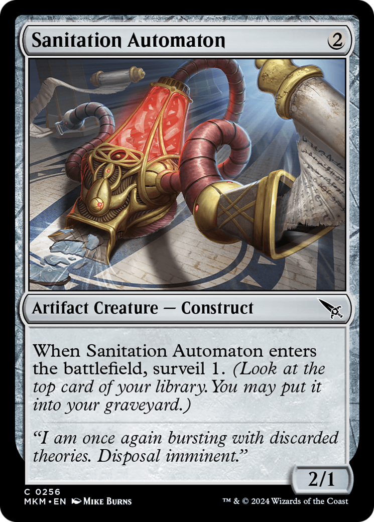 Sanitation Automaton [Murders at Karlov Manor] | Odin's Place