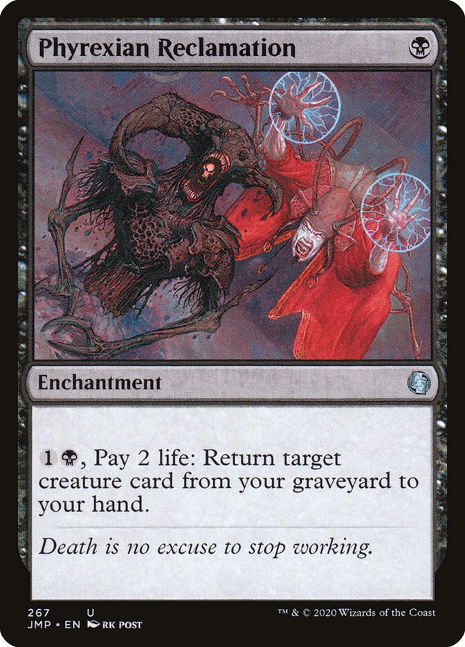 Phyrexian Reclamation [Jumpstart] | Odin's Place
