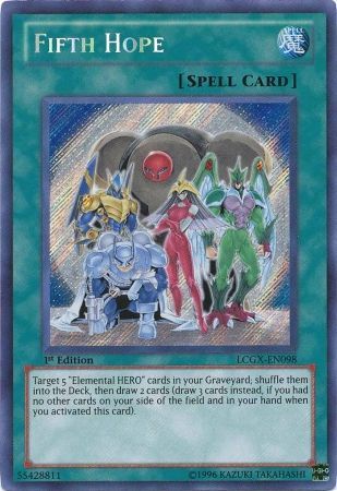 Fifth Hope [LCGX-EN098] Secret Rare | Odin's Place
