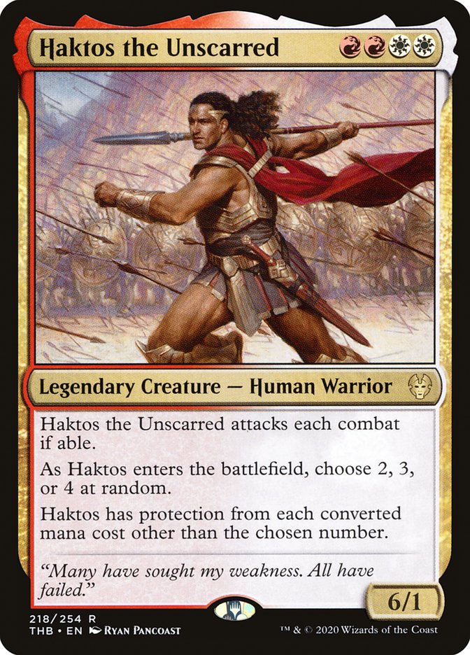 Haktos the Unscarred [Theros Beyond Death] | Odin's Place