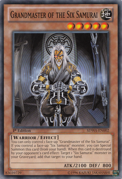 Grandmaster of the Six Samurai [SDWA-EN002] Common | Odin's Place