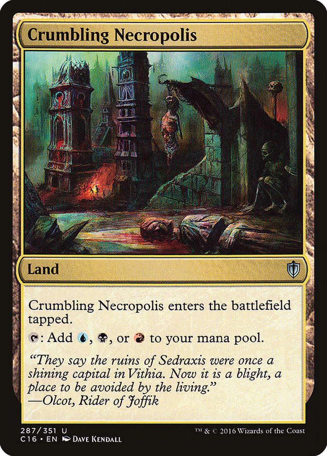 Crumbling Necropolis (287) [Commander 2016] | Odin's Place